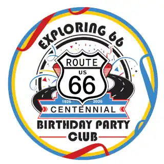 Rte 66 100th birthday logo